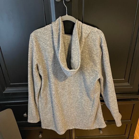 Zipless Grey Hoodie - Picture 2 of 4